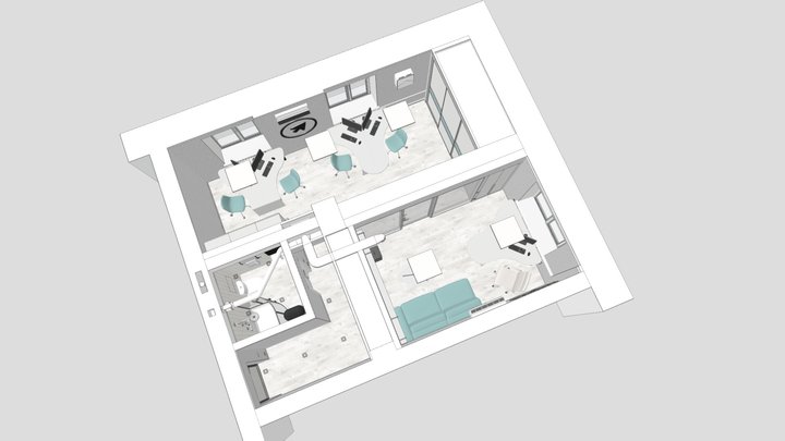 SG_office 3D Model