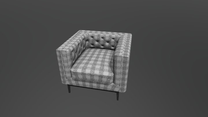 Singlesofa 3D Model