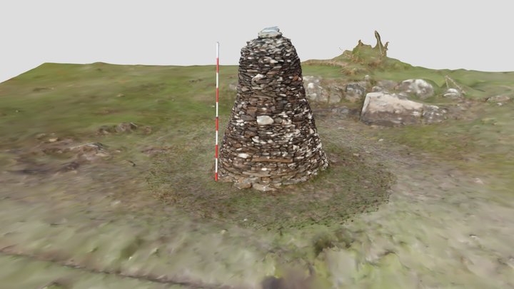 Cono de piedra 3D Model