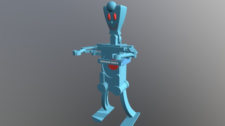 Toy Robot 3D Model