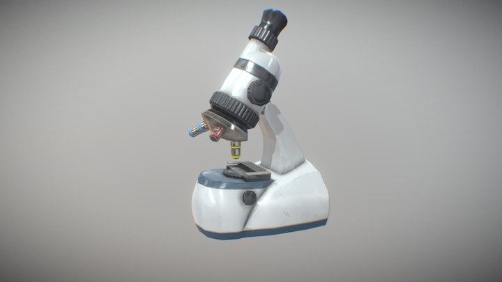 Microscope LP 3D Model