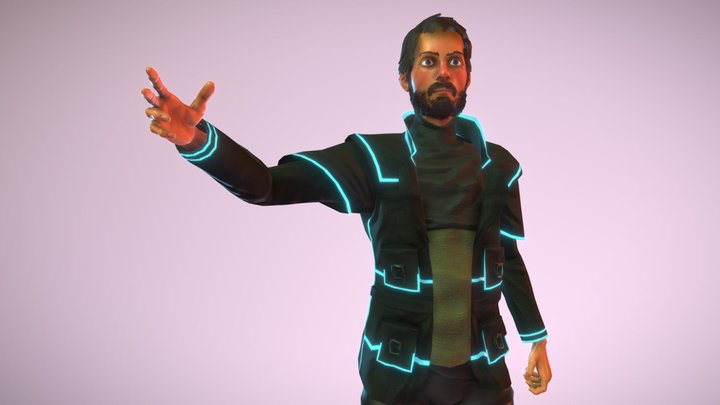 "Robert", citizen of a future dystopia 3D Model