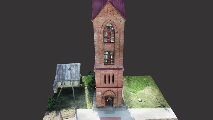 Pagirių senoji varpinė / Old bell tower 3D Model