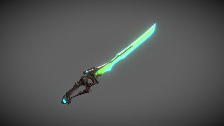 Cool Sword 3D Model
