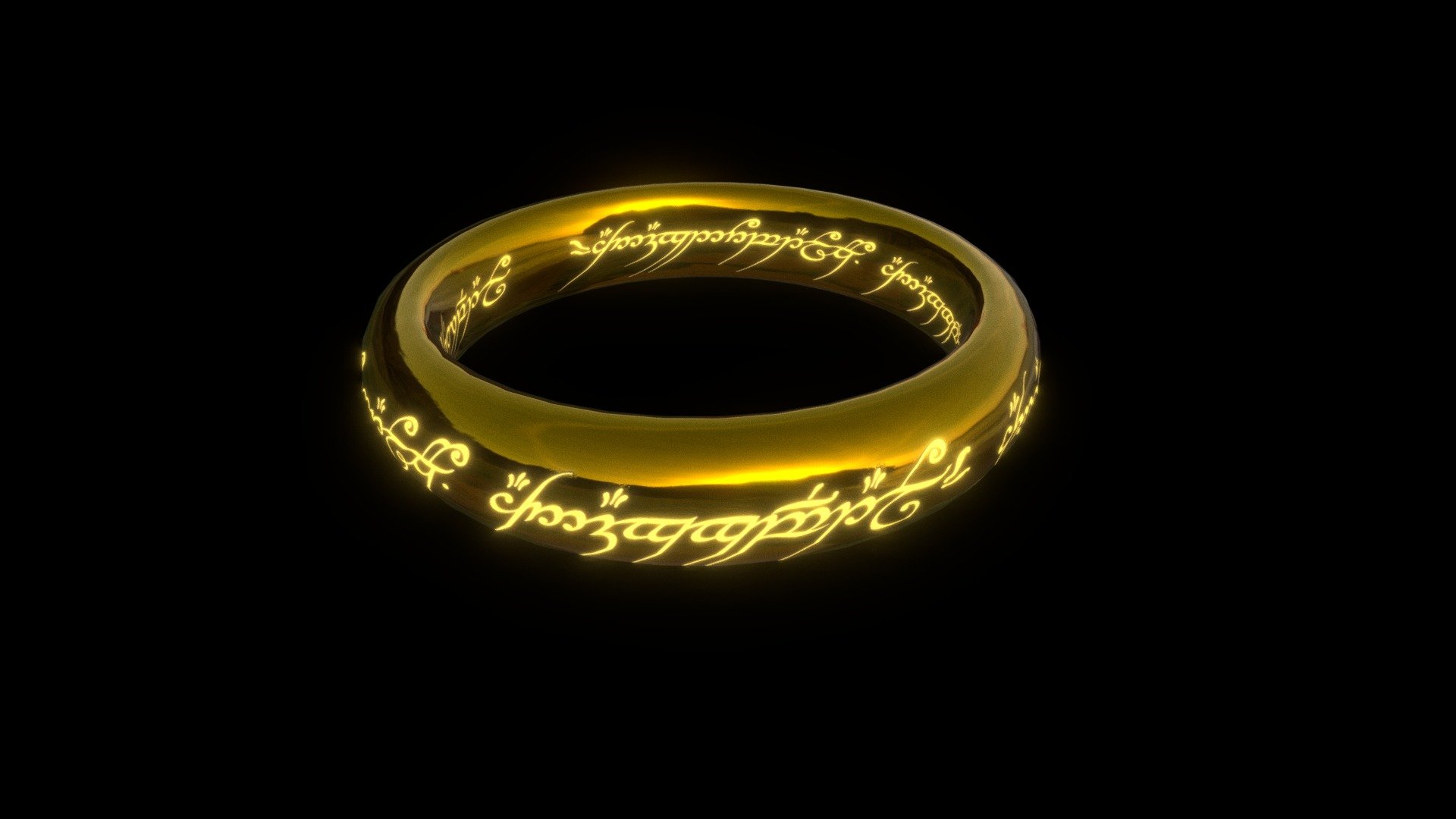 The one Ring - 3D model by Davetheconqueror [0198122] - Sketchfab