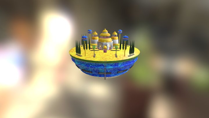 version templo de kaiosama 3D Model