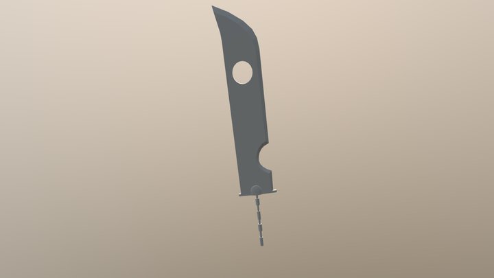Zabuzas Sword 3D Model