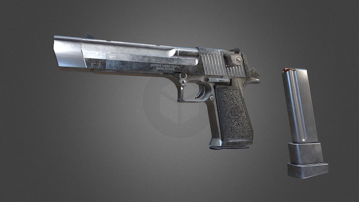 Desert Eagle 3D Model