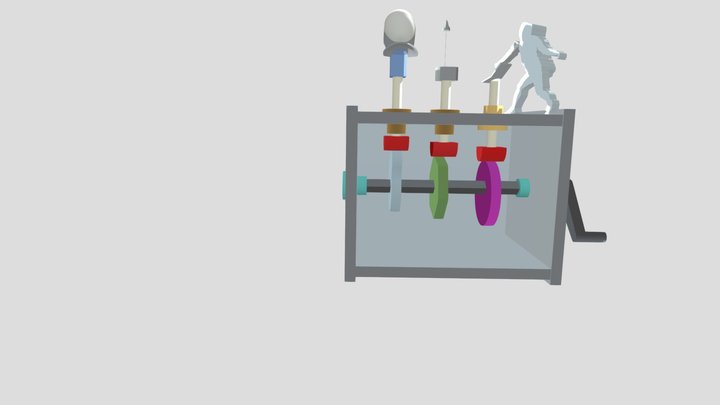 Automata Assembly 3D Model