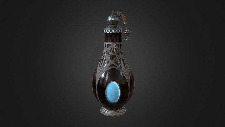 Perfume_Bottel 3D Model