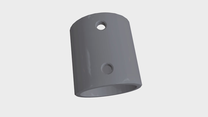 Threaded Bushing 3D Model
