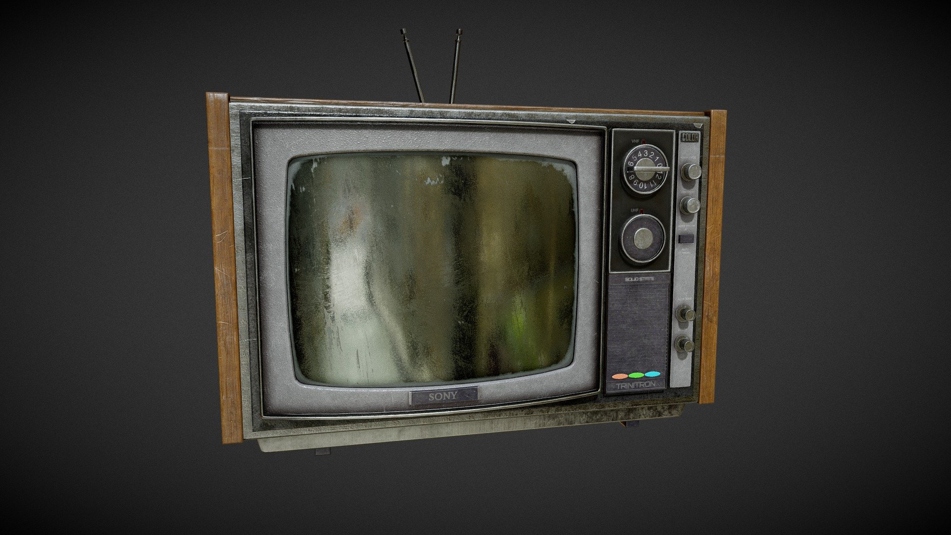 Old Sony TV - 3D model by lennur [019a41b] - Sketchfab