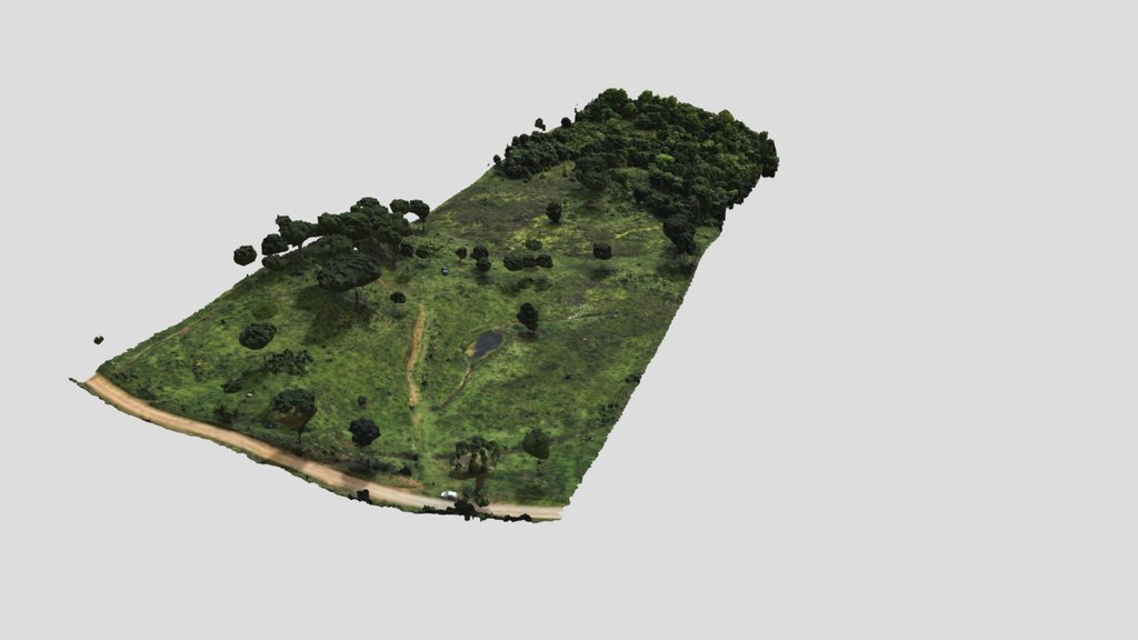 Modelo 3D - Serra da Goiabeira - FT