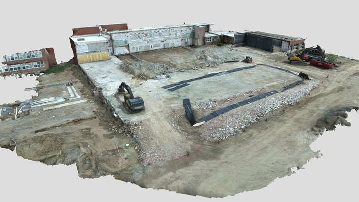 Worthington High School Construction 3D Model