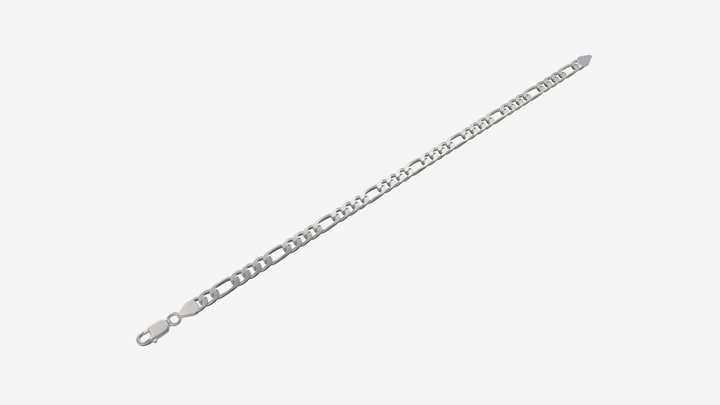 Chain necklace unlocked 3D Model