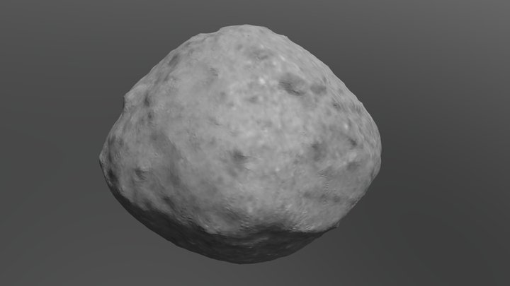 Bennu Asteroid (photogrammetry) 3D Model