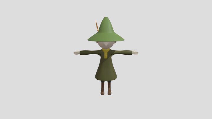 Snufkin 3D Model