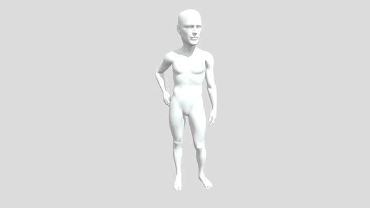 Intagram avatar pose 3D Model