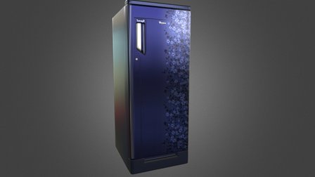 Refrigerator Whirlpool 3D Model
