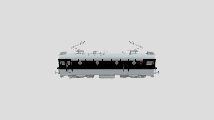 Electric Locomotive – Free 3D Model STL