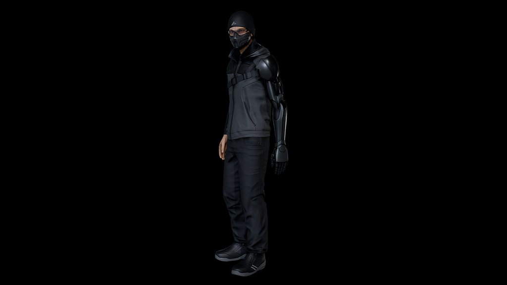 Cyberpunk character