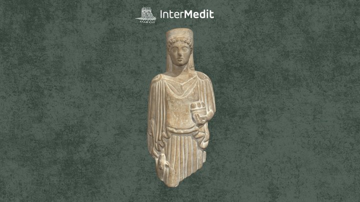 Figura de oferent de terracota 3D Model