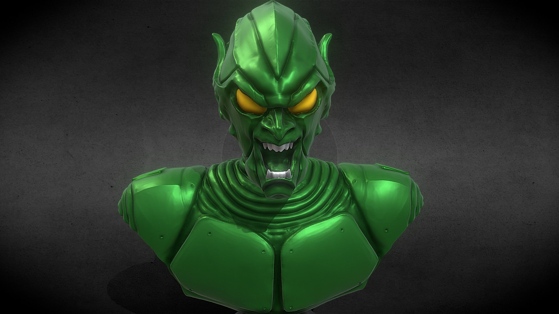 Green Goblin Bust [Spider Man 1] 3D Printable - Buy Royalty Free 3D model  by Christian Day (@biochrisdd) [019fd8a]