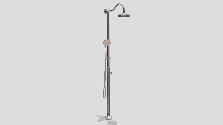 Shower Stand 3D Model