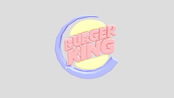 Burger King 3D Model