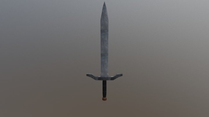 Espada de prueba 3D Model
