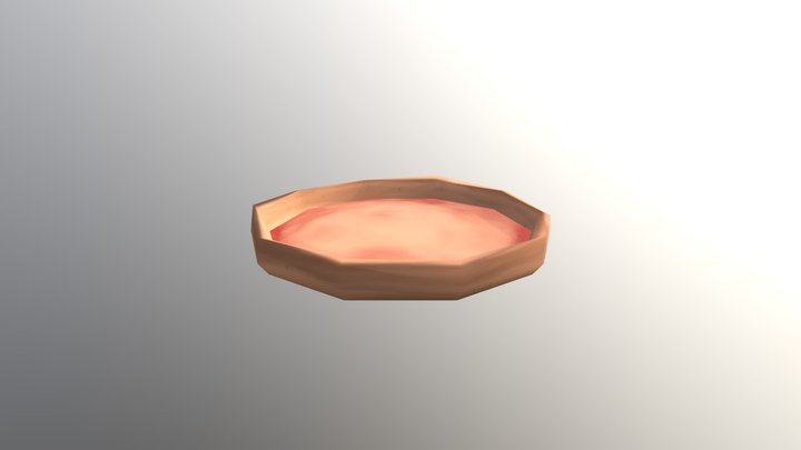Pizza Base 3D Model