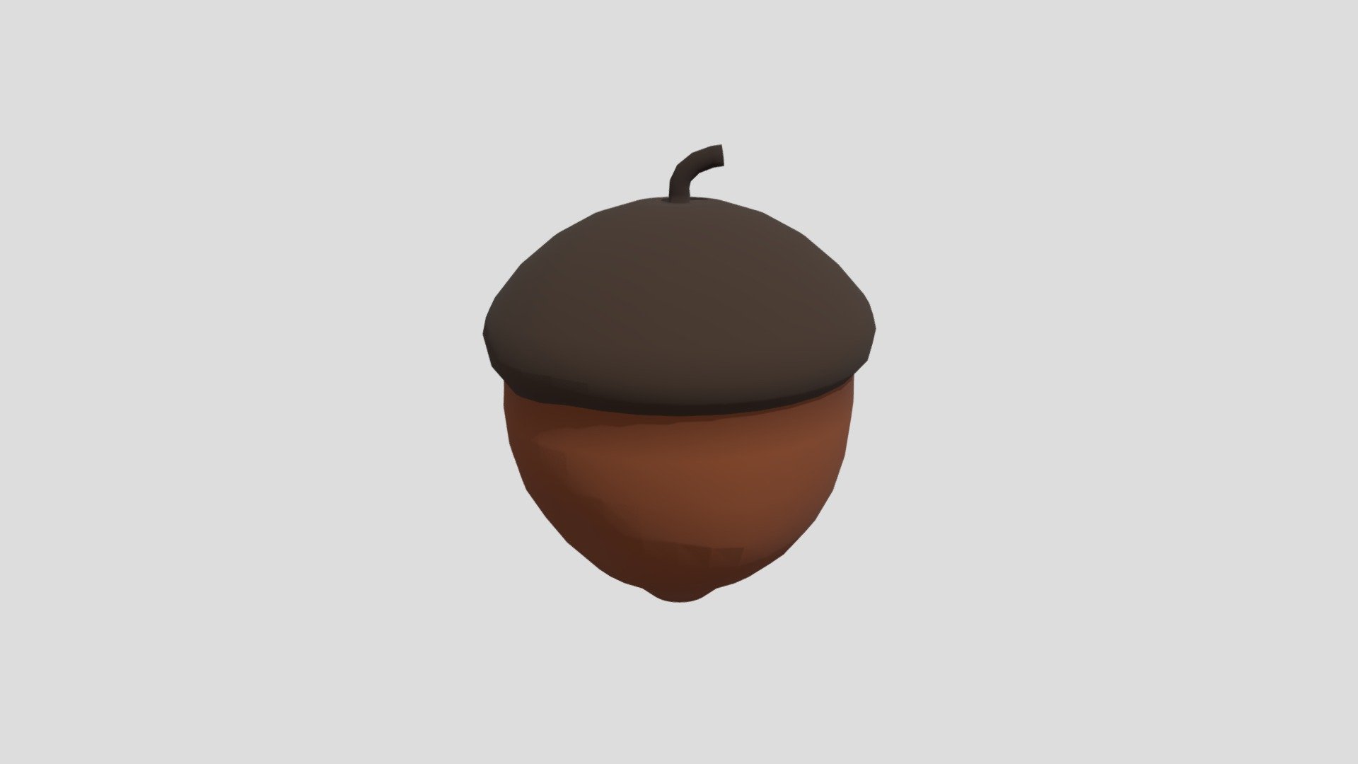 Acorn — Sketchfab embed 3D viewer