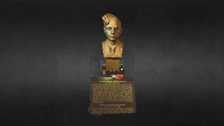 Jozef Gabčík 3D Model