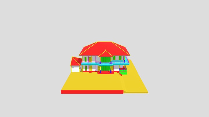Assena Damas | Desain Rumah 3D Model