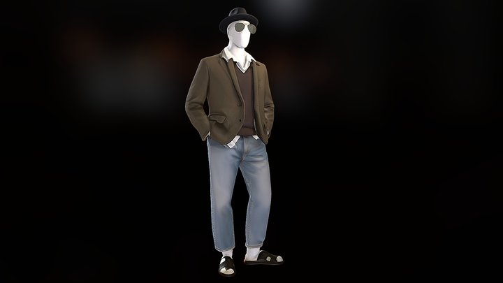 Metaretail: Mannequin ia – Modello 3D gratuito STL