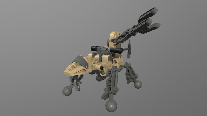 Lego Slizer - 8506 ROCK 3D Model