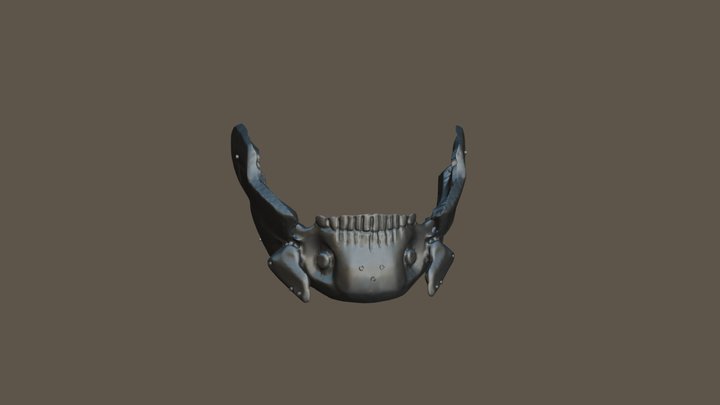 MASK FROM THE GAME METAL GIAR 3D Model