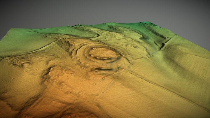 West Hills Camp, Northumberland (UK) – Modèle 3D gratuit STL