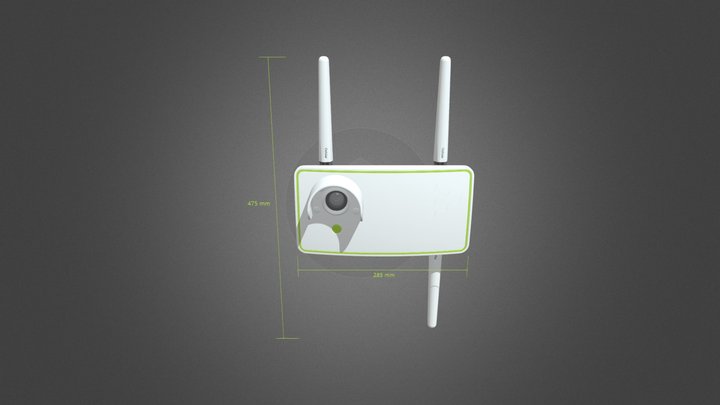 Camera Hub 3D Model