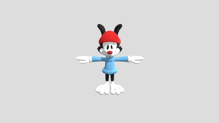 Wakko Warner fbx 3D Model