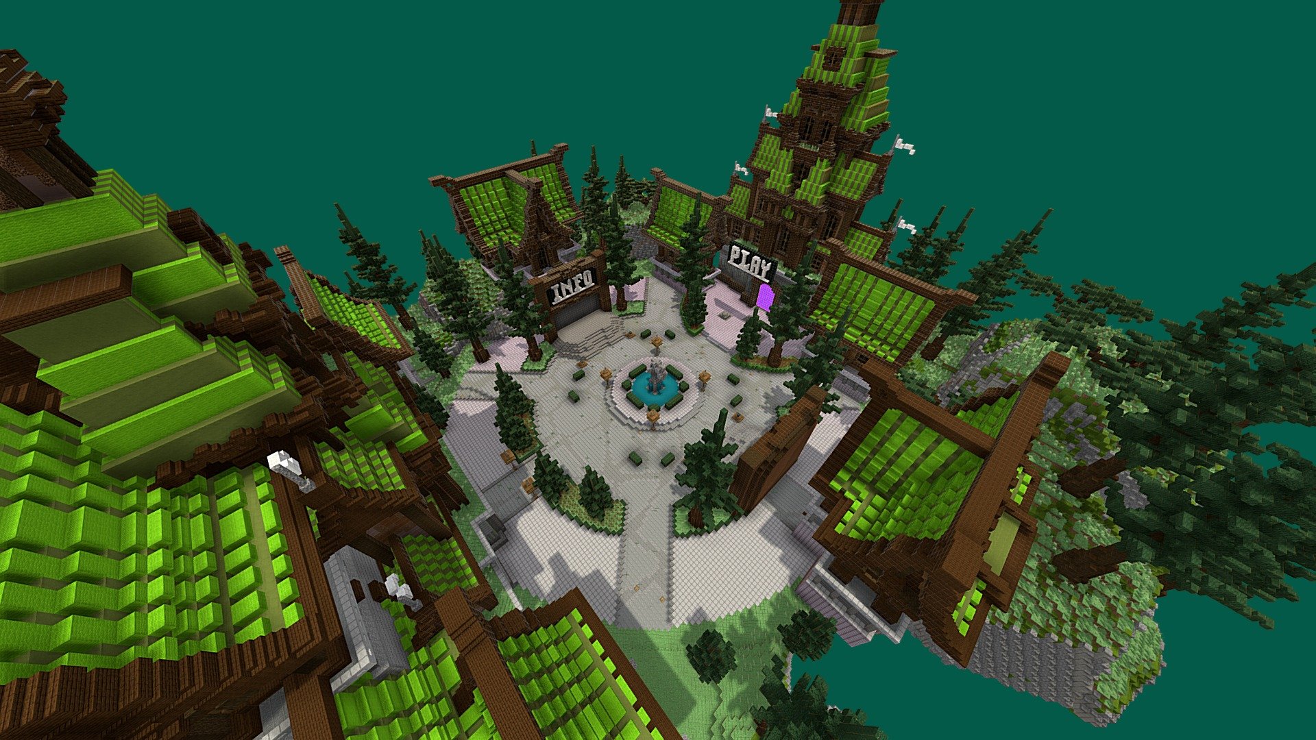 Green Hub - 3D model by PixelMine [01a83a7] - Sketchfab