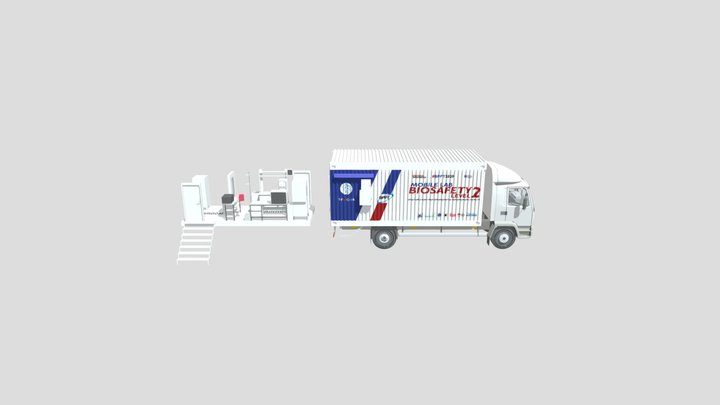 Mobile Lab BLS-2 3D Model