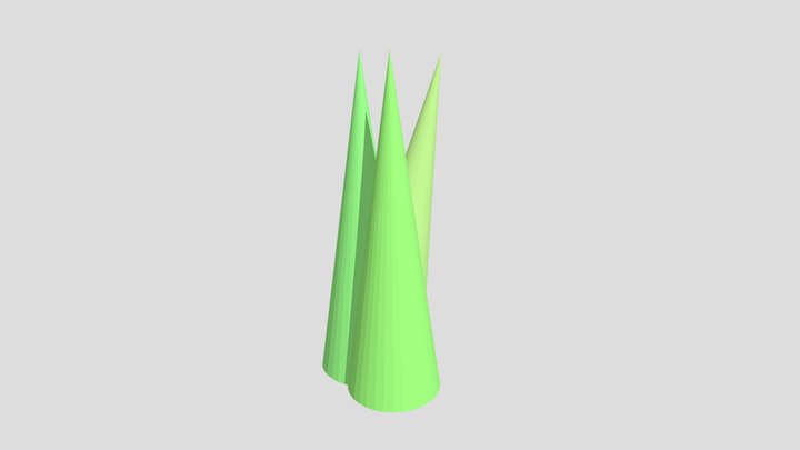 Low Poly - Grass 3D Model