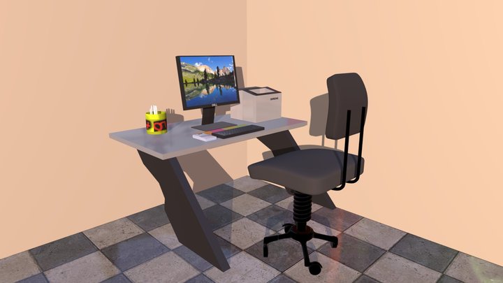 My Virtual Room 3D Model