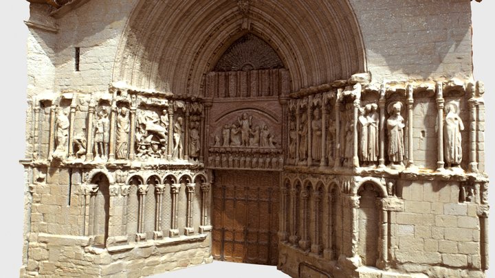 Iglesia de San Bartolomé (Logroño) 3D Model