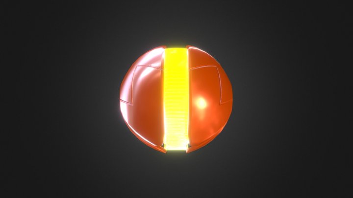 Samus Aran - Morph Ball 3D Model
