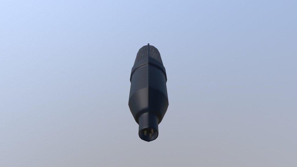 Mikrofon — Sketchfab embed 3D viewer