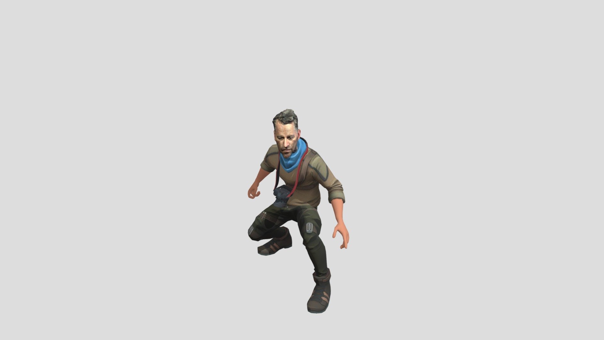 Crouch Idle - 3D model by Appsbypaulhamilton [01ae542] - Sketchfab