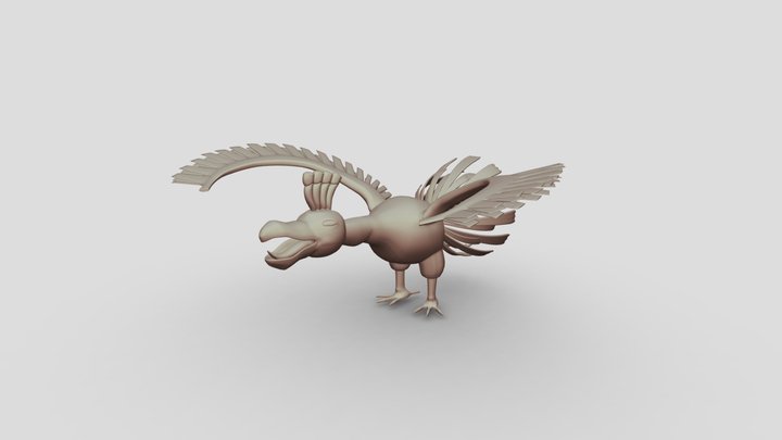 Ho-Oh 3D Model