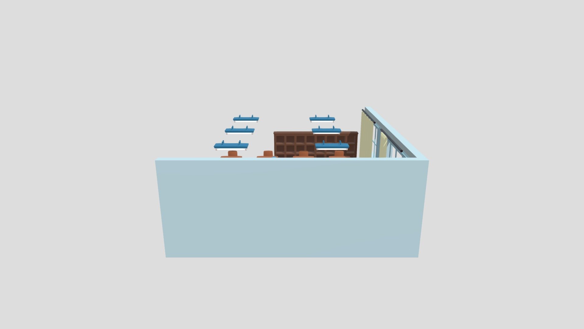 classroom - 3D model by mie1210 [01b03ec] - Sketchfab